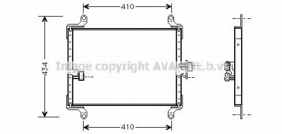 AVA QUALITY COOLING ft5206 -  Конденсатор, кондиционер